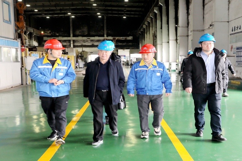 2024年 1月30日，浙江省经信厅机关党委二级巡视员孙自强莅临恒峰g22纸业开展岁末年初安全生产督导
