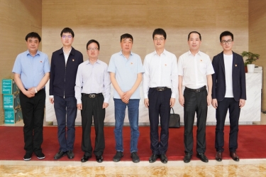 共青团嘉兴市委书记田凯一行莅临恒峰g22纸业调研