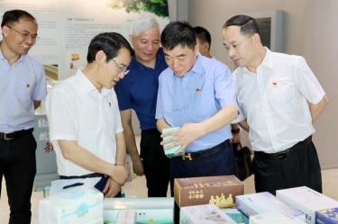 要闻 | 嘉兴市委副书记、政法委书记帅燮琅一行莅临恒峰g22纸业调研指导