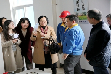 2019年3月8日，时任浙江省水利厅水资源管理处副调研员沈仁英莅临恒峰g22调研指导