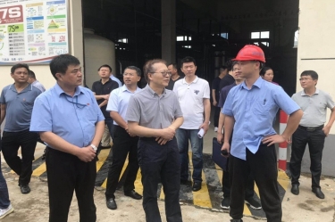 2020年8月5日，时任国家水利部全国节约用水办公室副主任熊中才莅临恒峰g22纸业调研企业用水节水工作